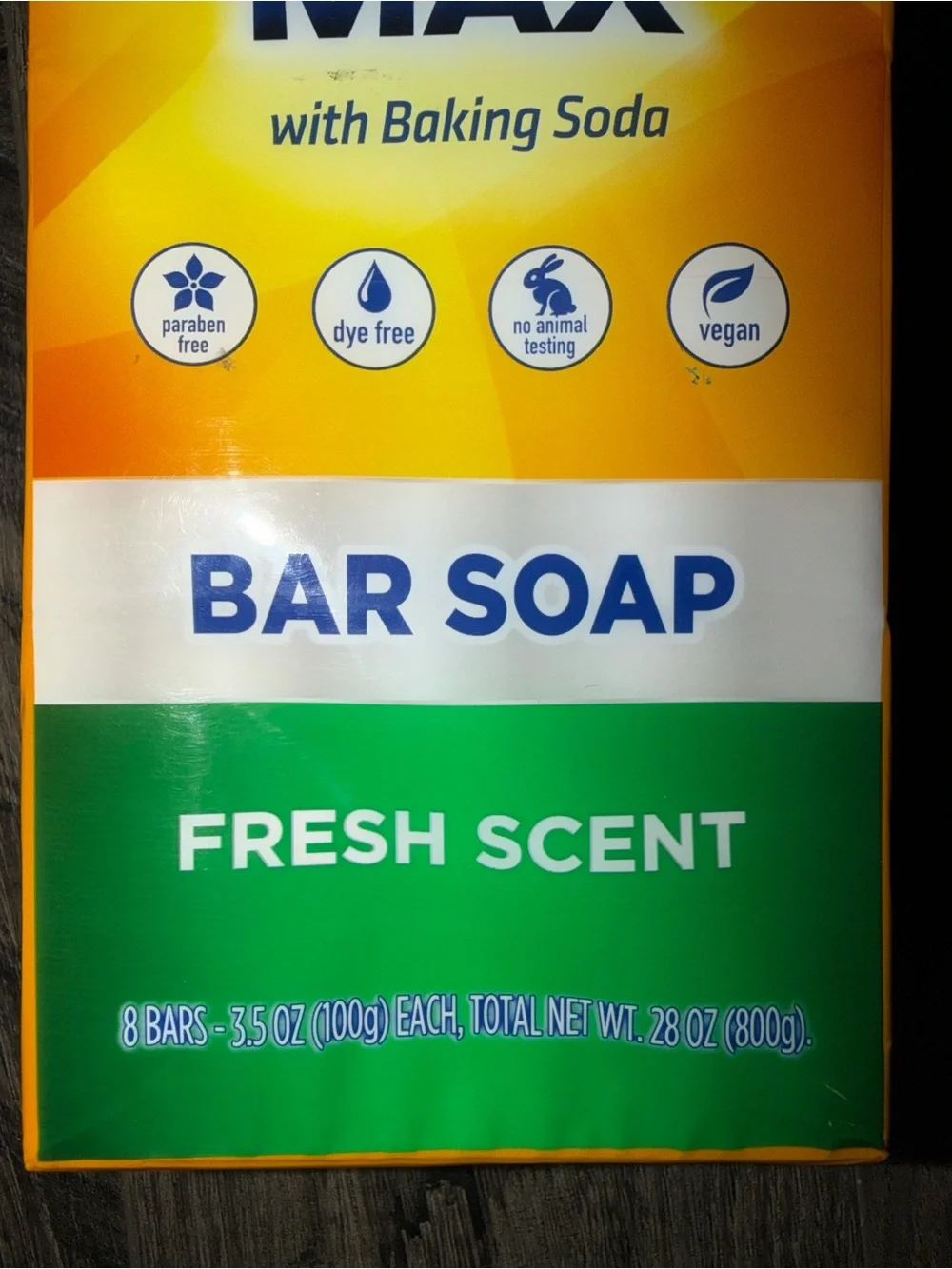 Ultra Max Fresh Scent Bar Soap - 8-bars